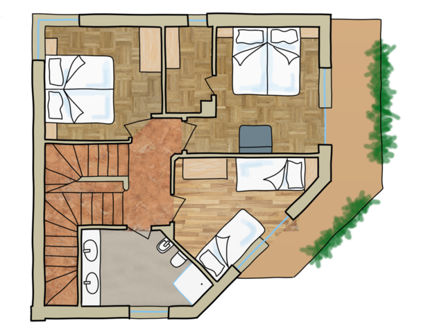 map upper floor